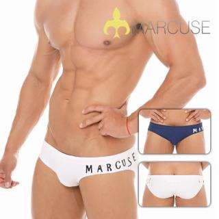 【MARCUSE】印字撞色三角泳褲 Envy(玩水/海邊/泳池/運動/健身/性感/派對/iMen)