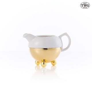 【TWG Tea】爵士金現代藝術系列奶盅 Jazz Gold Design Creamer in White(白色)