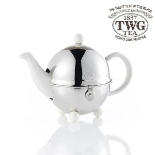 【TWG Tea】現代藝術系列茶壺(白金色/500ml)