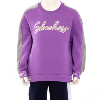 【SKECHERS】女童長袖衛衣(P421G003-00QA)