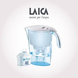 【LAICA 萊卡】2.3公升Clear高效雙流濾水壺(內含2個月份濾芯)