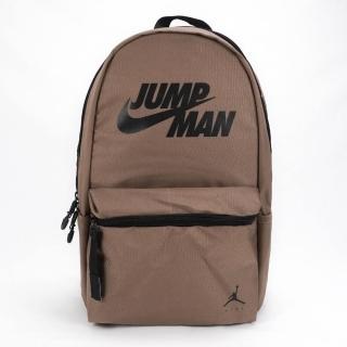 【NIKE 耐吉】Nike Air Jordan jumpman 男女 後背包 喬丹 運動 休閒 雙肩包 棕(D03690-205)