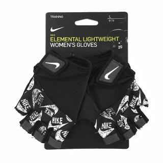 【NIKE 耐吉】Nike Elemential Gloves 女 基礎 健身 手套 輕量 緩衝 保護 黑(AC4238-981)