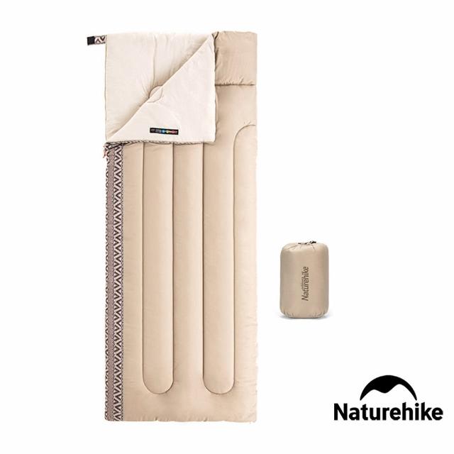 【Naturehike】L150質感圖騰透氣可拼接機洗信封睡袋 MSD05(台灣總代理公司貨)