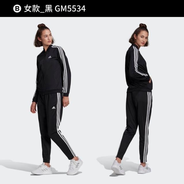 【adidas 愛迪達】套裝 外套 運動褲 基本系列男女 3款 亞規(GK9950&GM5575&H28922&GM5534)