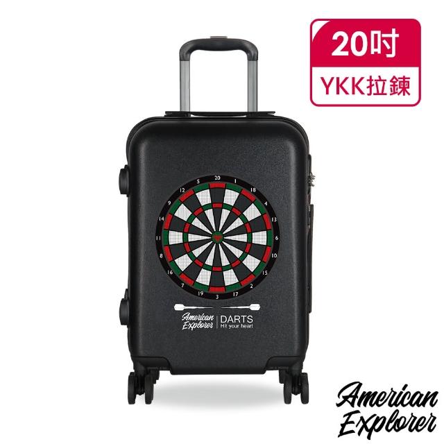 【American Explorer 美國探險家】20吋 出清品 雙排輪 YKK拉鍊 卡通箱 63G 登機箱 行李箱 旅行箱(設計師款)