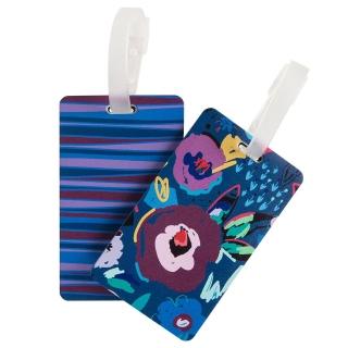 【Travelon】行李掛牌2入(花藝)