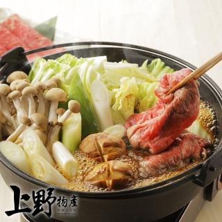 【上野物產】和式醇厚牛肉壽喜燒 x12包(300g±10%/固形物170g/包)