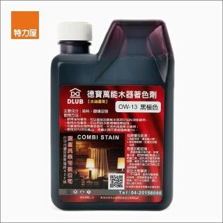 【特力屋】水油通用木器著色劑 黑檀色 400ml