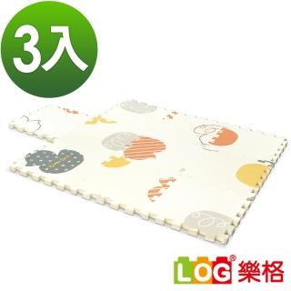 【LOG 樂格】XPE環保無毒巧拼地墊-3入組共30片