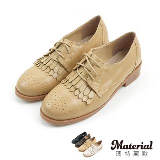 【Material瑪特麗歐】牛津鞋 流蘇綁帶牛津鞋 MA女鞋 T52712(牛津鞋)