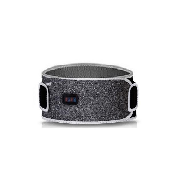 【Smart bearing 智慧魔力】尊爵款遠紅外充電式 熱敷震動按摩 無線彈力鬆緊護腰帶(4鍵功能/定時/按摩/熱敷)