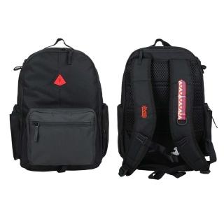 【NIKE 耐吉】雙肩後背包-肩背包 旅行包 筆電包 KYRIE 厄文 黑紅(DH7157-010)