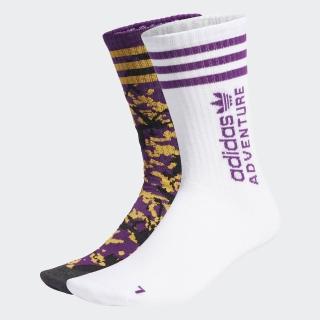 【adidas官方旗艦館】ADVENTURE 中筒襪 2 雙入 男/女(H32394)