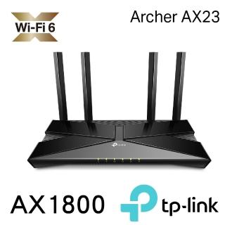 【無線滑鼠組】TP-LinkArcher AX23 AX1800 雙頻 OneMesh WiFi 6 無線網路分享路由器+羅技 M186 無線滑鼠