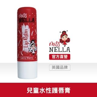 【英國 MISS NELLA】兒童水性胖胖款護唇膏-焦糖蘋果(兒童水性化妝品)