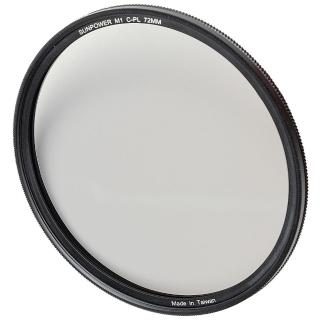 【SUNPOWER】M1 CPL 超薄框 58mm 99.8%高透光 偏光鏡 清晰8K(公司貨)