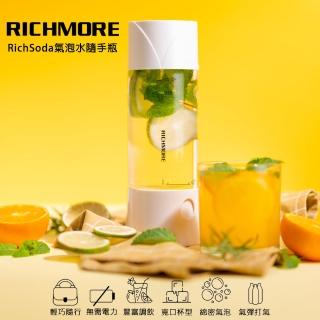 【RICHMORE】RichSoda氣泡水隨手瓶-晶透款(氣泡水瓶)