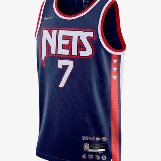 【NBA】籃球背心 BKN MNK DF SWGMN JSY MMT 21 男款 藍紅(DB4018492)