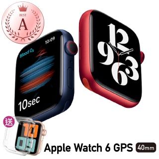 【Apple 蘋果】福利品 Apple Watch Series 6 40公釐 GPS 鋁金屬錶殼 保固6個月 贈矽膠錶帶