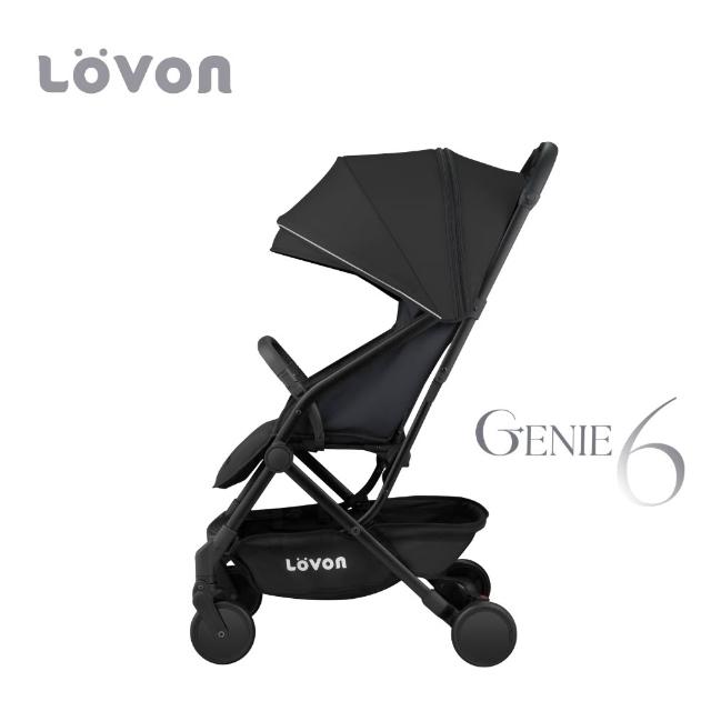 【LOVON】GENIE6代 輕量秒收嬰兒推車(2026全新升級款 單手秒收 可登機 全罩遮篷 嬰兒推車/手推車/輕量推車)