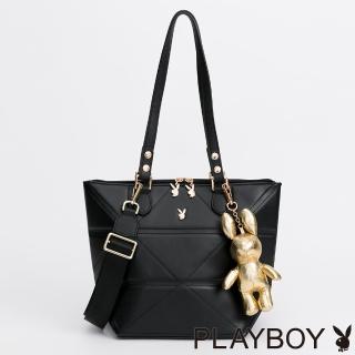 【PLAYBOY】托特包 Dream Pieces系列(黑色)
