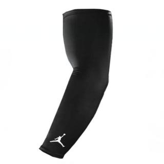 【NIKE 耐吉】Nike Jordan Dri-fit Sleeve 臂套 運動 健身 籃球 輕量 2入 黑(JKS04010LX)