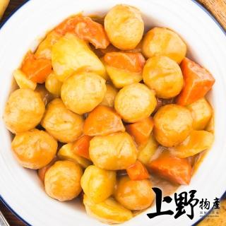 【上野物產】夜市小吃香辣黃金魚蛋 x14包(250g±10%/包)