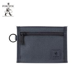 【PORTER INTERNATIONAL】ULTRA輕便零錢包(灰)