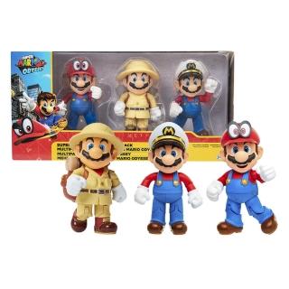 【Nintendo 任天堂】4吋奧德賽瑪利歐3入組