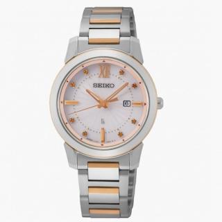 【SEIKO 精工】SEIKO精工 LUKIA 動人時光 聖誕節限定 太陽能女錶V137-0DL0KS(SUT416J1)