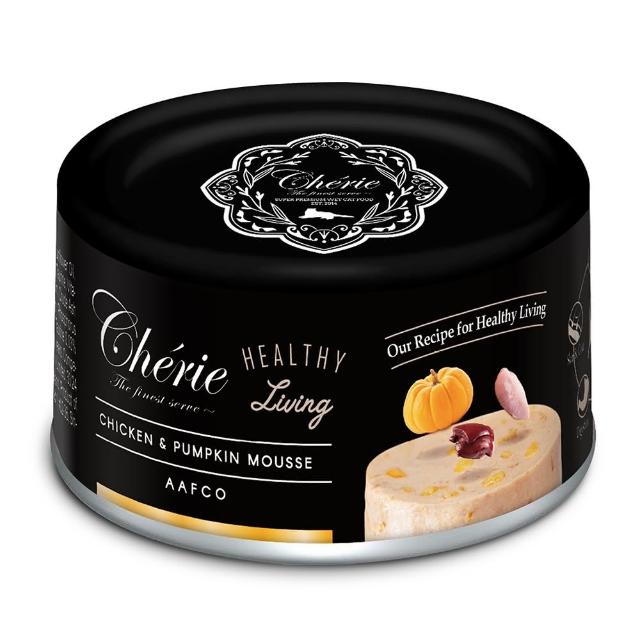【Cherie 法麗】全照護主食罐80g*48入(貓主食罐 貓罐頭 貓食 全齡貓 幼貓 慕斯口感)