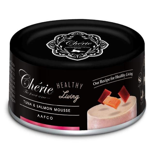 【Cherie 法麗】全照護主食罐80g*48入(貓主食罐 貓罐頭 貓食 全齡貓 幼貓 慕斯口感)