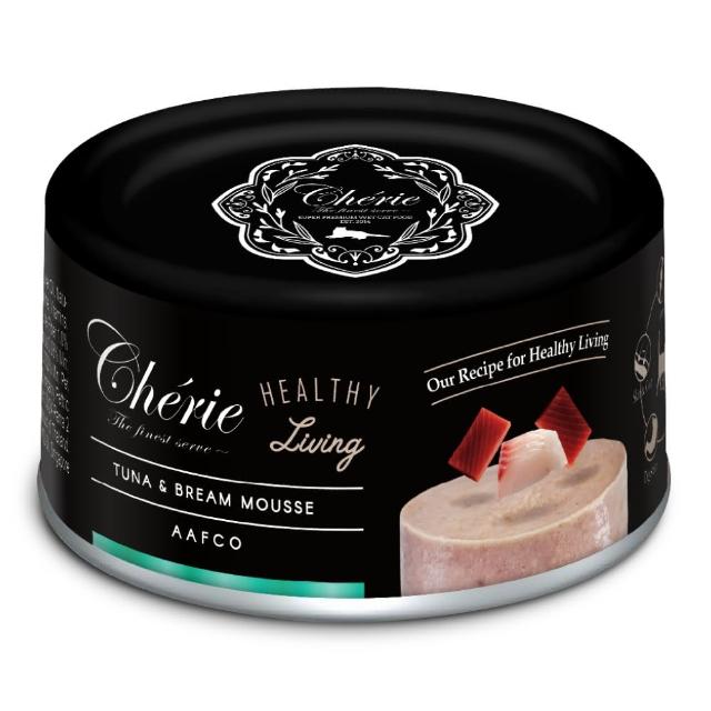 【Cherie 法麗】全照護主食罐80g*48入(貓主食罐 貓罐頭 貓食 全齡貓 幼貓 慕斯口感)