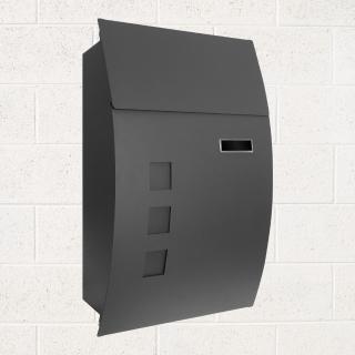 日式經典信箱-鐵灰