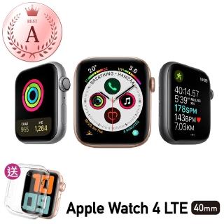 【Apple 蘋果】福利品 Apple Watch Series 4 40公釐 LTE 鋁金屬錶殼 保固6個月 贈矽膠錶帶