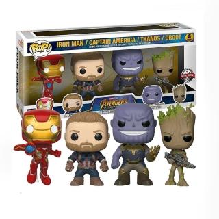 【FUNKO】POP 漫威 經典角色 4入組(代理版)