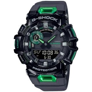 【CASIO 卡西歐】G-SHOCK G-SQUAD 活力亮彩系列運動型電子錶(GBA-900SM-1A3)