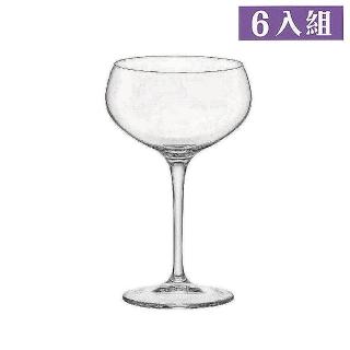 【Bormioli Rocco】20世紀水晶寬口香檳杯250cc-6入組