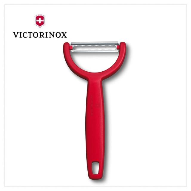 【VICTORINOX 瑞士維氏】蕃茄刀禮盒含透明刀套+削皮器 組合 任選二色
