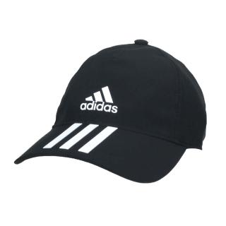 【adidas 愛迪達】帽子-吸濕排汗 鴨舌帽 防曬 遮陽 運動 愛迪達 黑白(GM6278)