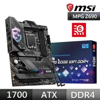 【MSI 微星】MPG Z690 EDGE WIFI DDR4 主機板