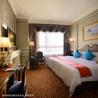 【臺南榮興金鬱金香酒店】雙人1泊1食-平日限量升等豪華房(近赤崁樓)