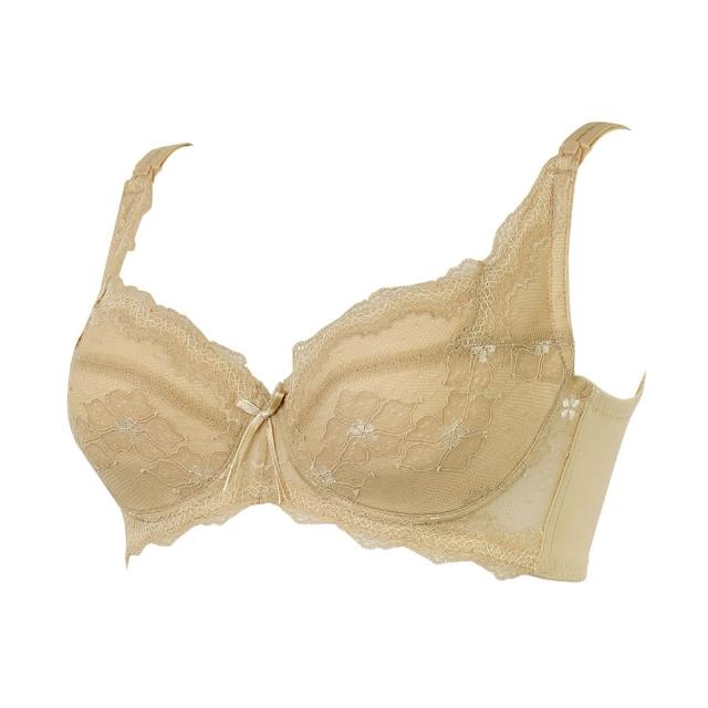 【Gennies 奇妮】3件組*哺乳內衣 戀戀蕾絲軟鋼圈內衣(共4色)