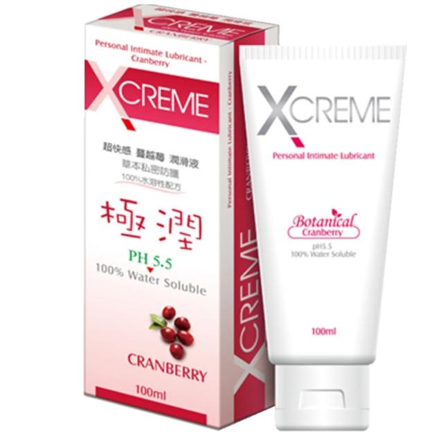 【X-creme 超快感】★保濕/冰晶/蜜露/水感/蘆薈/薰衣草/蔓越莓/玫瑰潤滑液1入(100ml 8款任選)