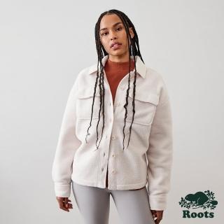 【Roots】Roots 女裝- 雪爾帕襯衫外套(沙色)
