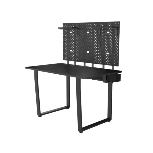 【Dezctop】Bifrost 120 多功能電腦桌 120x70cm-附洞洞板層板組 含運送到府 (電競桌/書桌/辦公桌/工作桌)