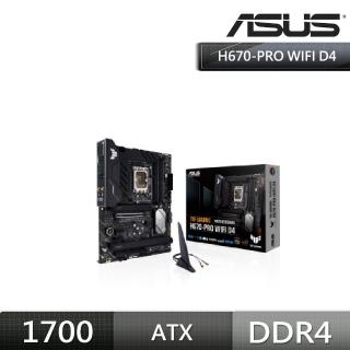 【ASUS 華碩】TUF-GAMING-H670-PRO-WIFI-D4 主機板