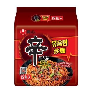 【NONG SHIM】農心辛炒麵4入(524g)