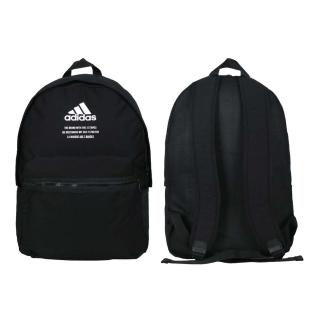 【adidas 愛迪達】後背包-雙肩包 肩背包 愛迪達 25.5L 黑白(HB1336)